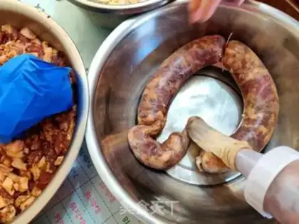 Make A wide salami step 2