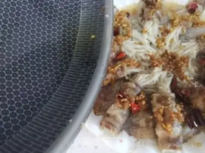 Make Garlic mushrooms, fat cow step 12