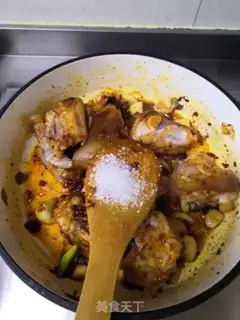 Make Red burning pig hoof step 7