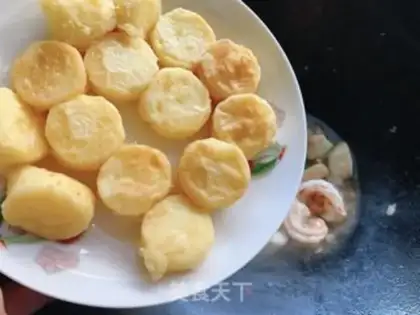 Make Shrimp tofu step 13