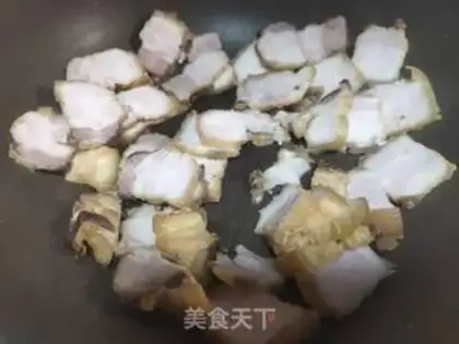 Make Five flowers and meat step 2