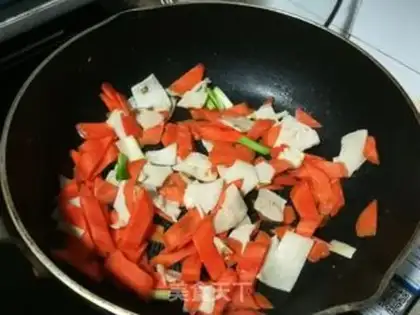 Make Carrot, twirl step 3