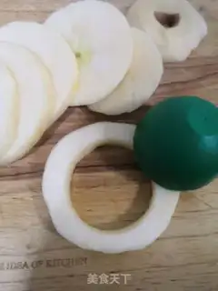 Make Apple donuts step 3