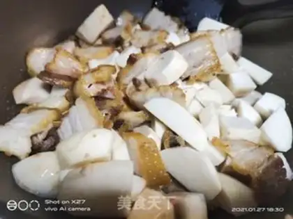 Make Five flowers and meat step 4
