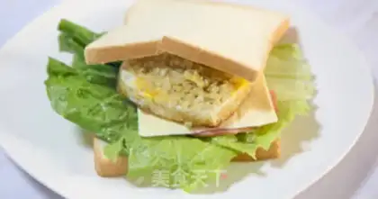 Make A quinoa sandwich step 4