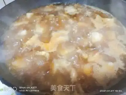 Make Five flowers and meat step 6