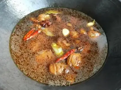 Make Potato carrot chicken leg step 8