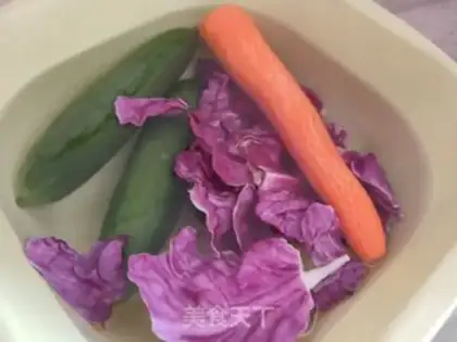 Make Fried noodles step 1