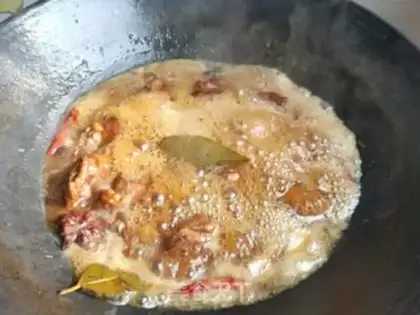 Make Potato carrot chicken leg step 12
