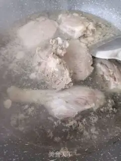 Make Goose stewed with lamb belly step 5