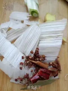 Make Goose stewed with lamb belly step 7