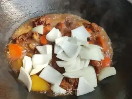 Make Potato carrot chicken leg step 15