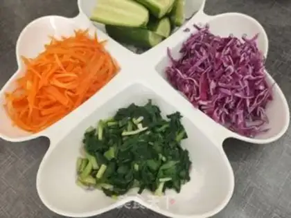 Make Fried noodles step 4