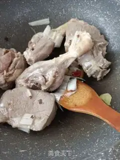 Make Goose stewed with lamb belly step 9