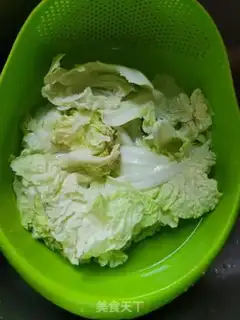 Make Garlic cabbage step 1
