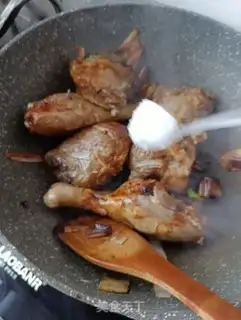 Make Goose stewed with lamb belly step 12
