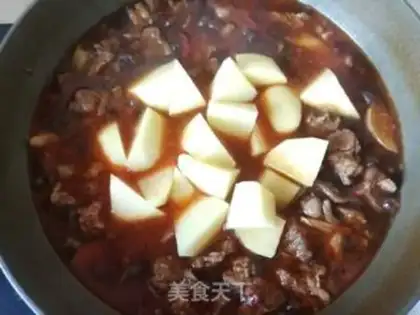 Make Onion potatoes and oxen ribs step 15