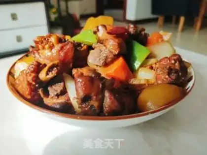 Make Potato carrot chicken leg step 20