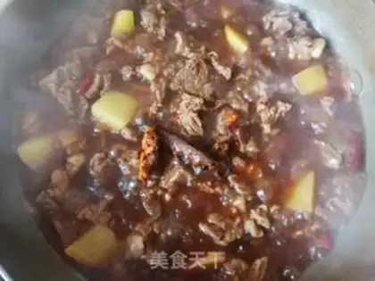 Make Onion potatoes and oxen ribs step 16