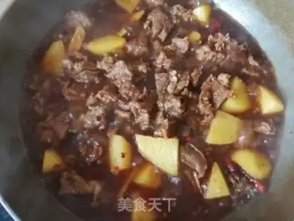 Make Onion potatoes and oxen ribs step 17