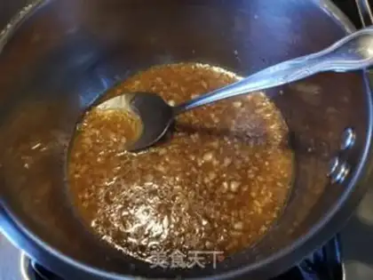 Make Garlic fans steaming doll food step 4
