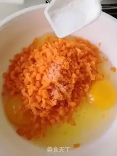 Make Carrot omelet step 4