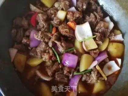 Make Onion potatoes and oxen ribs step 19