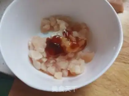 Make Five-coloured chicken step 1