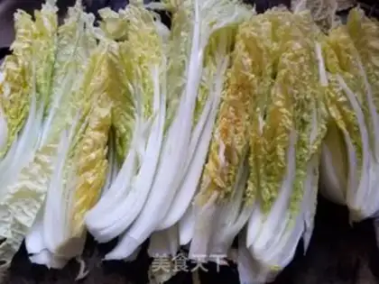 Make Garlic fans steaming doll food step 6