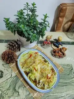 Make Garlic cabbage step 10