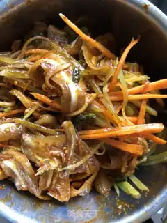 Make Spicy oars step 3