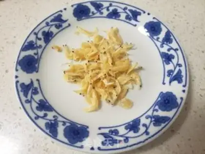 Make Garlic fans steaming doll food step 11