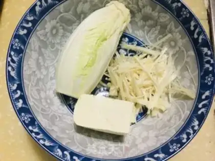 Make Bean tofu soup step 0