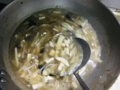 Make Bean tofu soup step 4