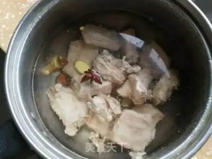 Make Pork stew ribs step 2