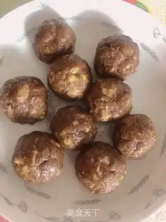 Make Tiger-skinned quail balls step 5