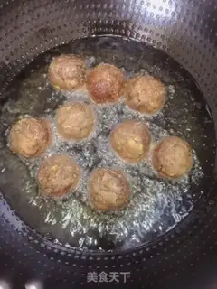 Make Tiger-skinned quail balls step 6