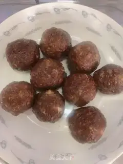 Make Tiger-skinned quail balls step 7