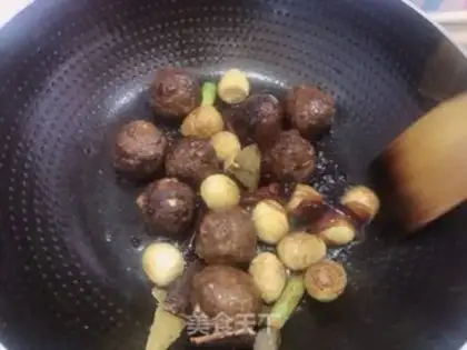Make Tiger-skinned quail balls step 10