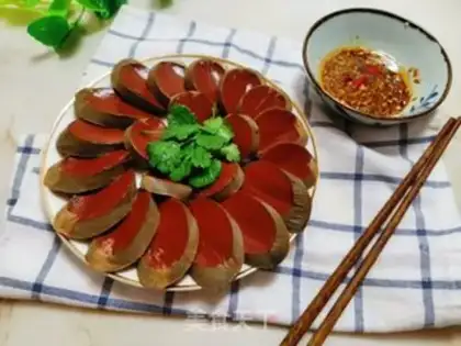 Make Garlic blood intestines step 5