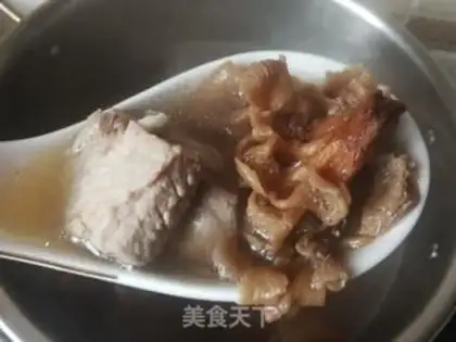 Make Roast fungus ribs soup step 14