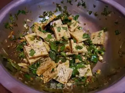 Make The fragrance and the tofu step 7