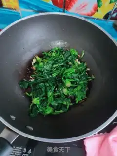 Make Pelican spinach step 6