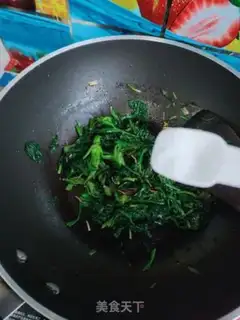 Make Pelican spinach step 7
