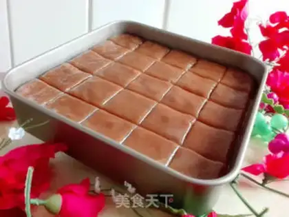 Make Red sugar cake step 2