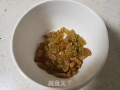 Make Porridge raisin step 1