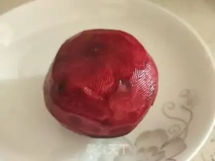Make Clear the beet root step 0