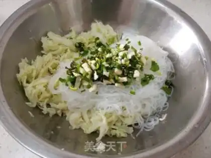 Make A cabbage fan step 6