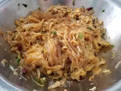 Make A cabbage fan step 7