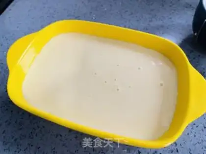 Make Yogurt cake step 5